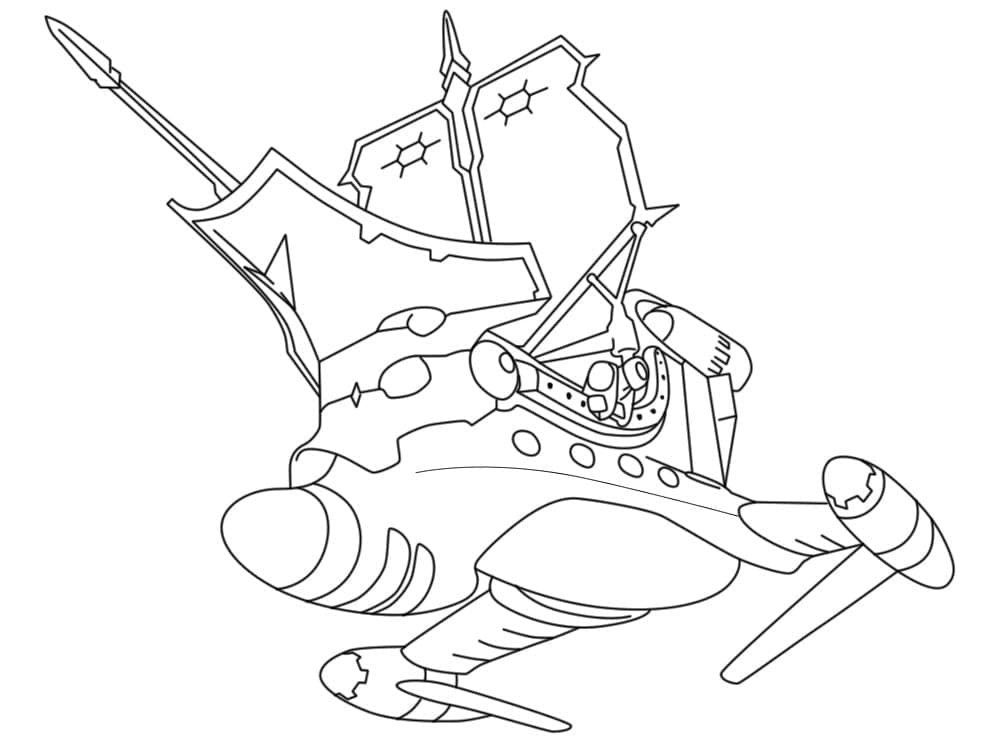 Statek z the Chaos Ship