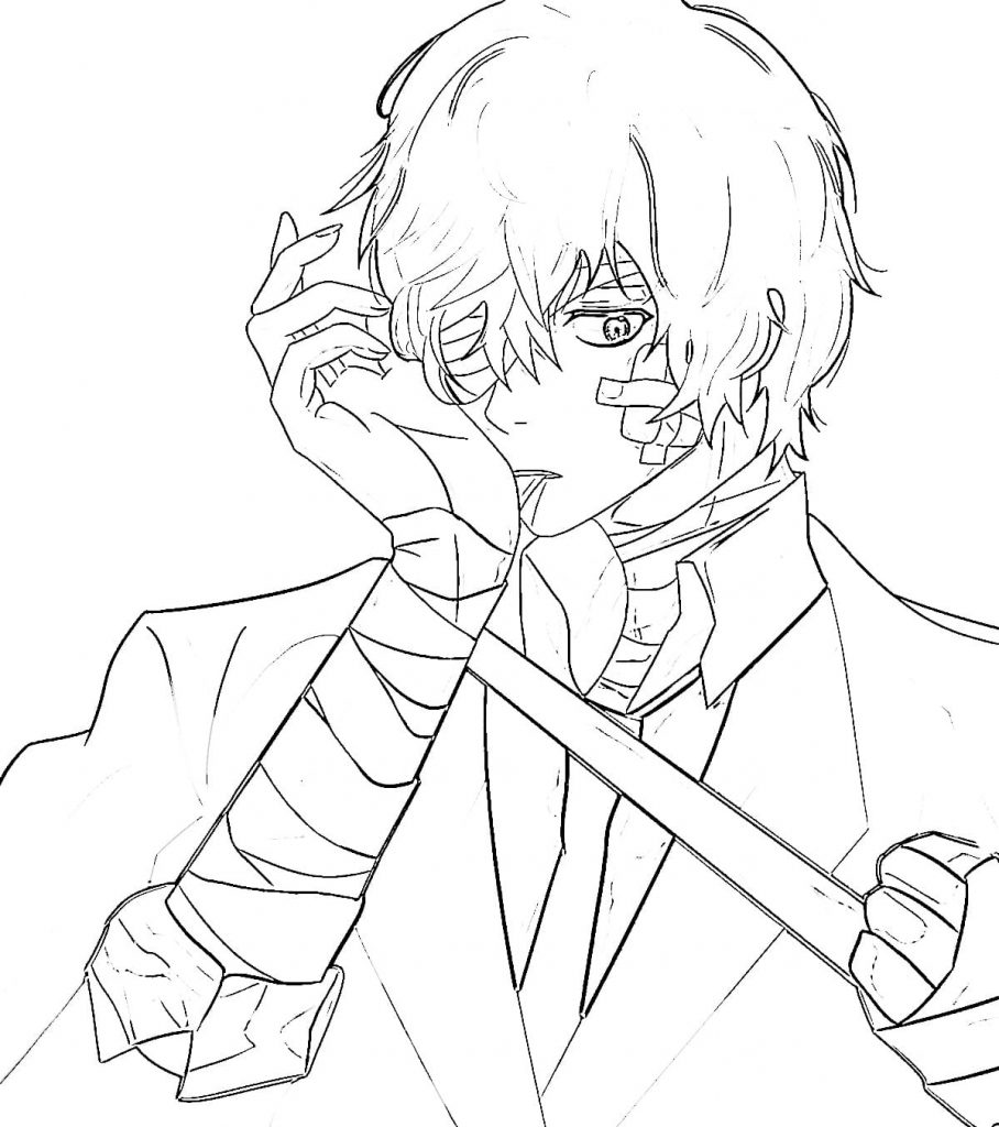 Stylizacja Osamu Dazai