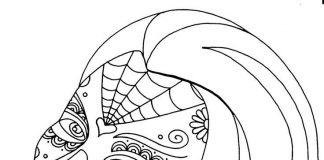 Kolorowanki Dzień Zmarłych