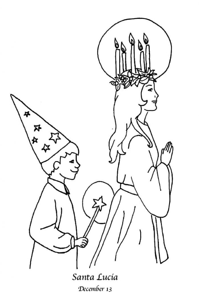 Święto w Szwecji - Dzień Świętej Łucji