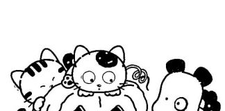 Świętowanie dnia hallowen kolorowanka