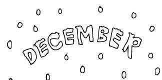 Kolorowanki Grudzień