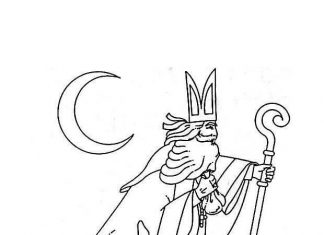 Kolorowanki Dzień Wszystkich Świętych