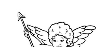 Kolorowanki Kupidyn