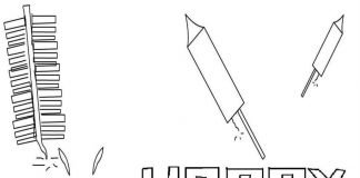 Kolorowanki Fajerwerki