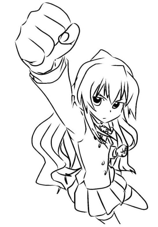 Taiga Aisaka z anime