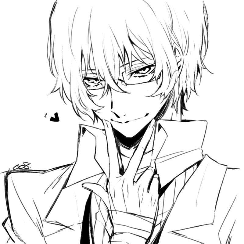 Tajemniczy rysunek z Osamu Dazai