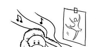 Kolorowanki Tancerka