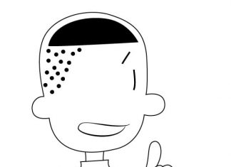 Teddy z bajki dla dzieci kolorowanka