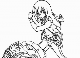 Kolorowanki Beyblade Burst