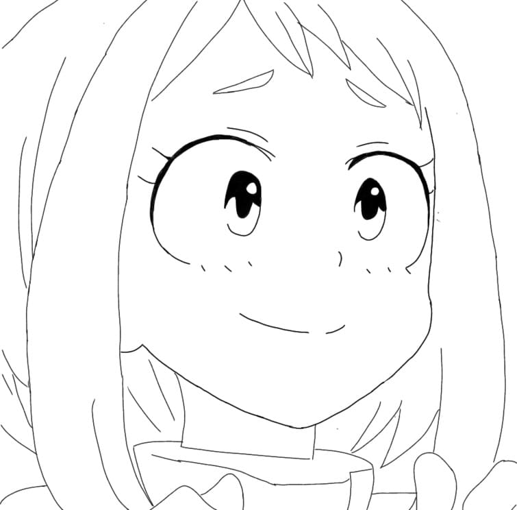 Uraraka Ochako z My Hero Academia