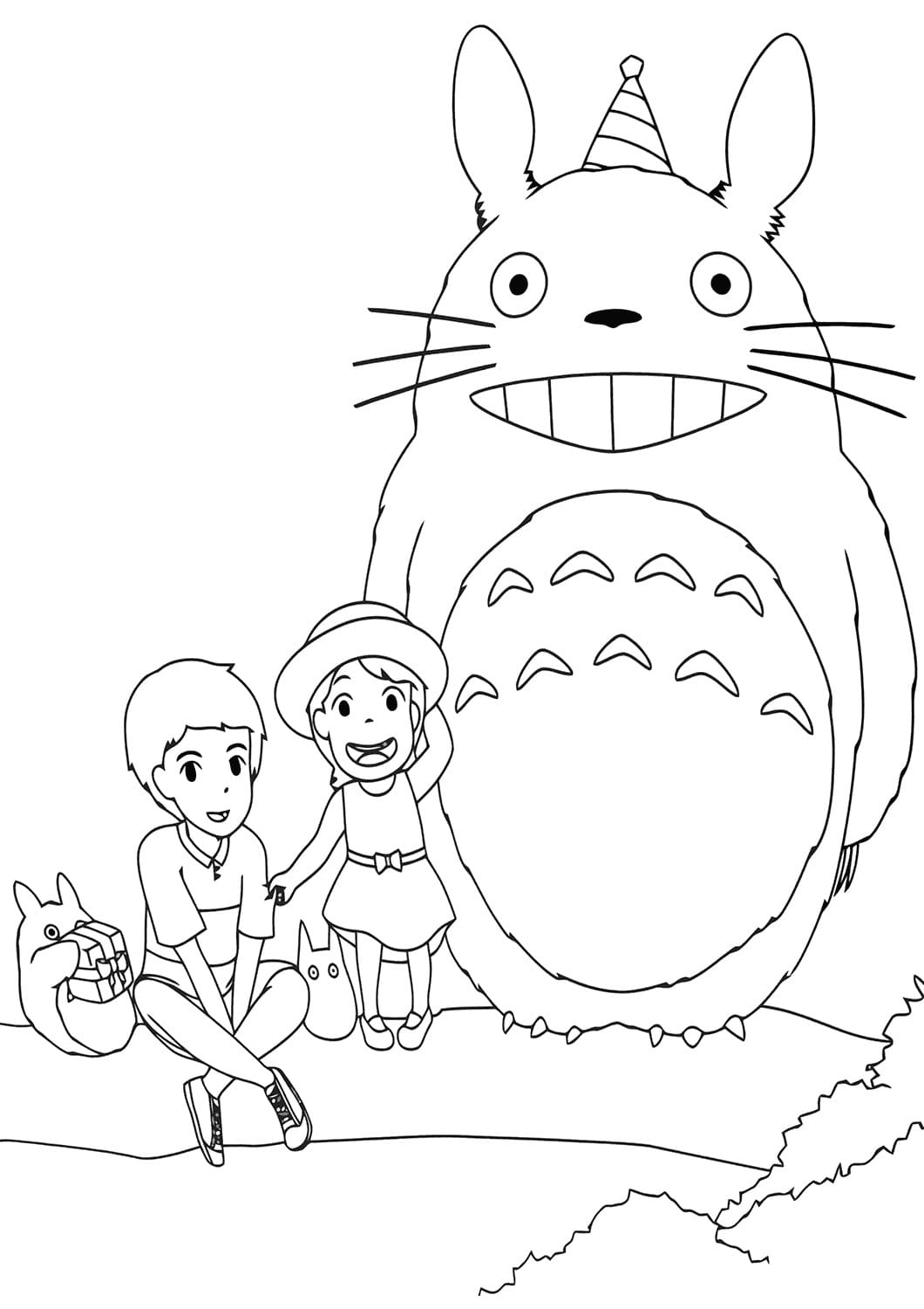 Urodzinowa anime z Totoro