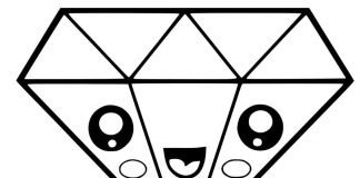 Kolorowanki Diamenty