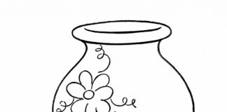 Kolorowanki Wazon