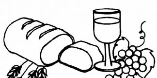 Kolorowanki Komunia Święta