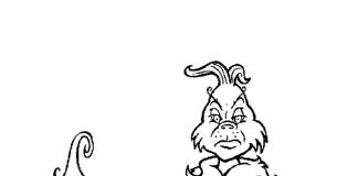 Wkurzony Elf przy choince