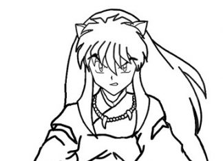Kolorowanki InuYasha