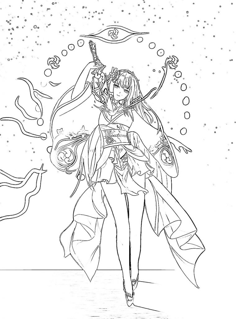 Wojowniczka Raiden Shogun