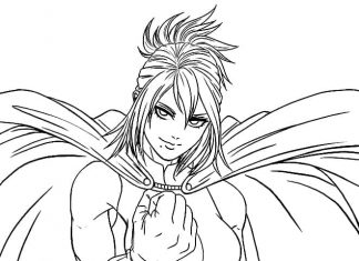 Kolorowanki Nana Shimura Wojowniczka z My Hero Academia