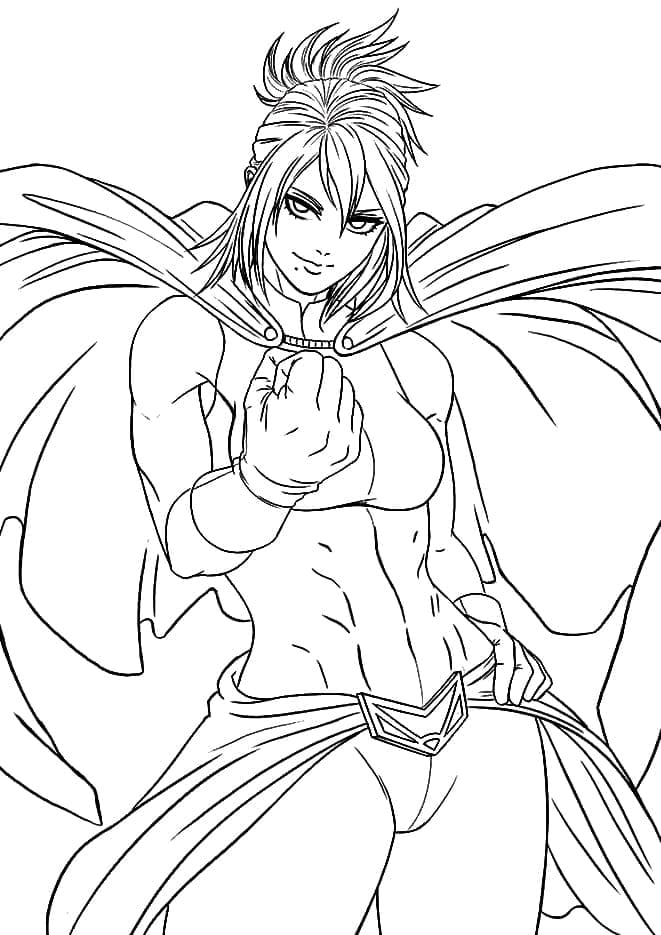 Wojowniczka z My Hero Academia