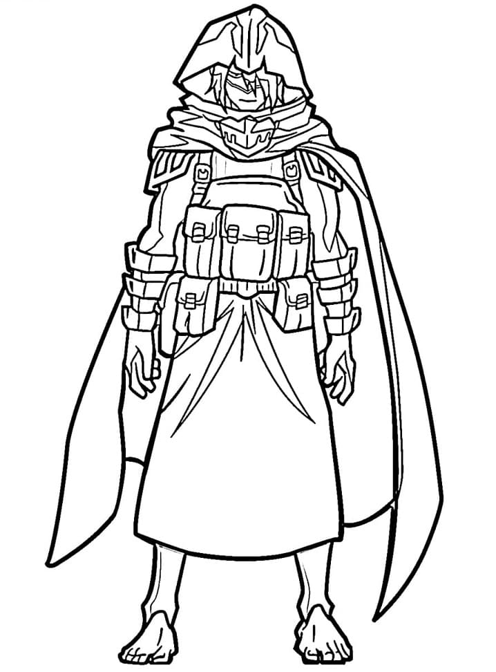 Wojownik Tamaki Amajiki do druku