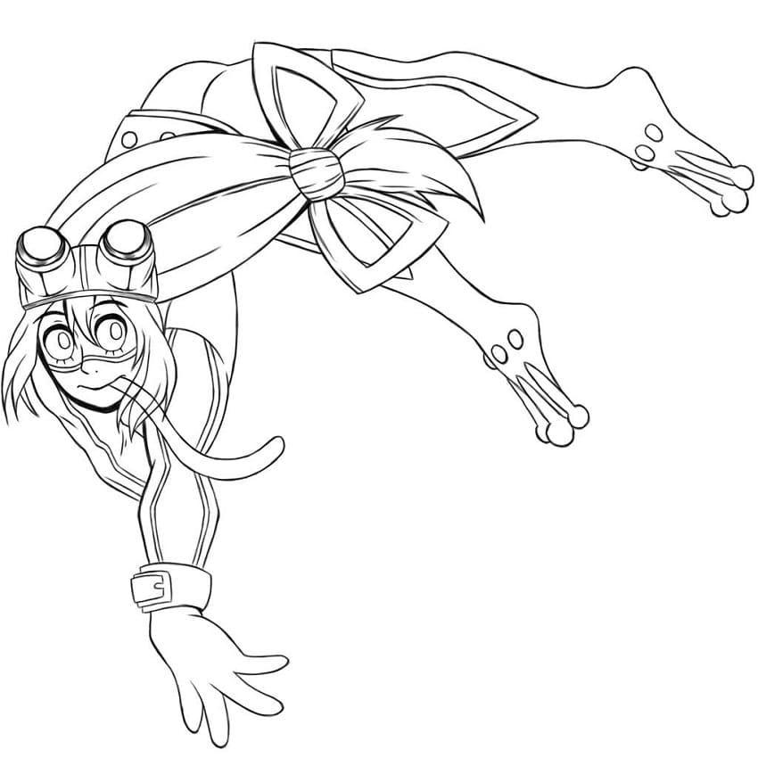 Wydrukuj za darmo Tsuyu Asui