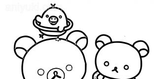 Kolorowanki Rilakkuma Zabawa Rilakkuma