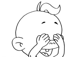 Zabawa w chowanego z Winni Windel kolorowanka