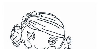 Kolorowanki Lalki Lalaloopsy