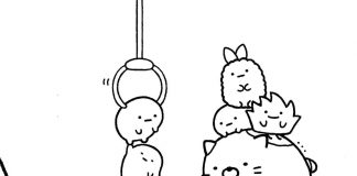 Kolorowanki Sumikko Gurashi