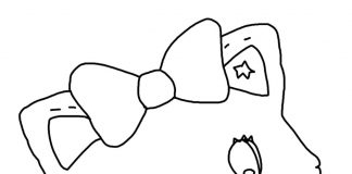 Zabawny kotek z anime dla dziewczyn