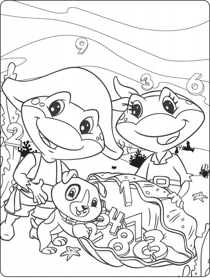 Żabki i przyjaciele z bajki Leapfrog