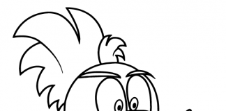 Kolorowanki Baby Bowser