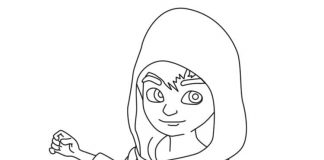 Zak Storm do druku kolorowanka