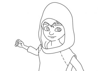 Zak Storm do druku kolorowanka