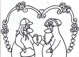 Zakochana para wyznaje sobie miłość