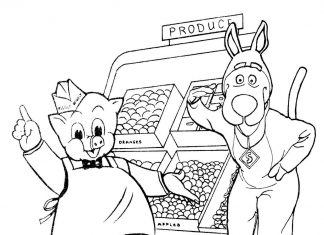 Kolorowanki Piggly Wiggly