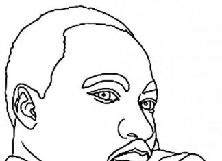 Kolorowanki Martin Luther King
