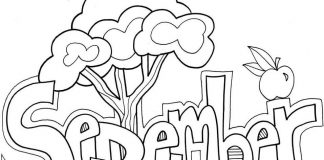 Kolorowanki Wrzesień