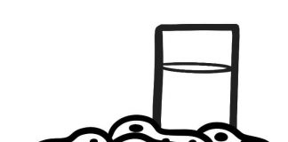 Zdrowe ciasta i szklanka mleka