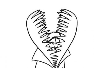 Kolorowanki Akatsuki Zetsu z Akatsuki