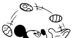 Kolorowanki Kreskówki Wielkanoc