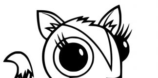 Kolorowanki Sugar Glider